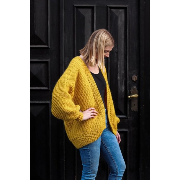 Ballonjakken - strikkeopskrift fra PetiteKnit