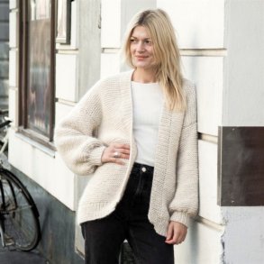 Ballonjakken - strikkeopskrift fra PetiteKnit