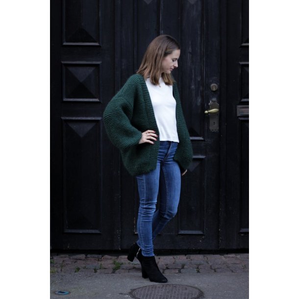 Ballonjakken - strikkeopskrift fra PetiteKnit