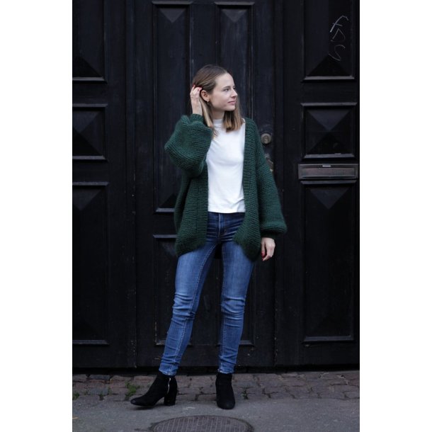 Ballonjakken - strikkeopskrift fra PetiteKnit