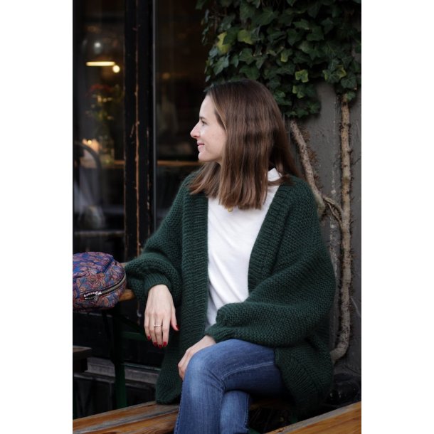 Ballonjakken - strikkeopskrift fra PetiteKnit