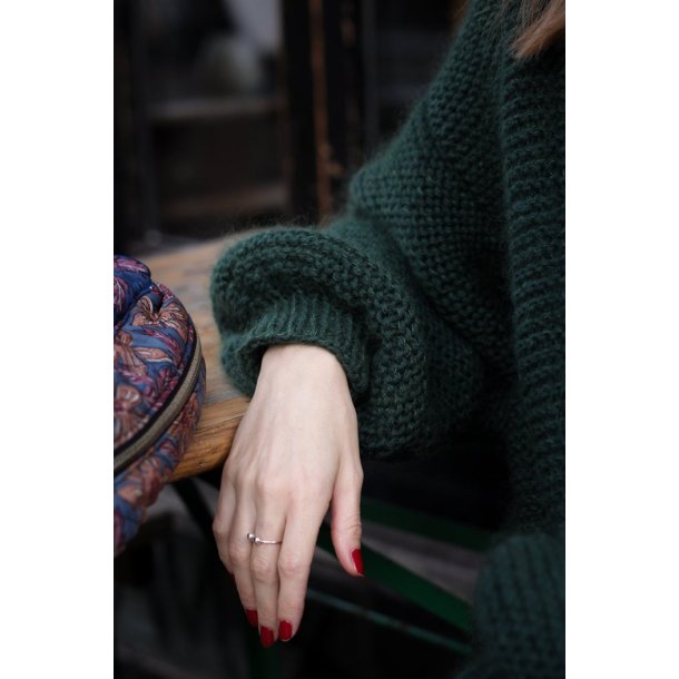 Ballonjakken - strikkeopskrift fra PetiteKnit