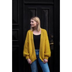 Ballonjakken - strikkeopskrift fra PetiteKnit