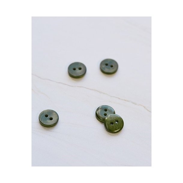 Blaze Corozo Button fra Mind the Maker, 11 mm med 2 huller