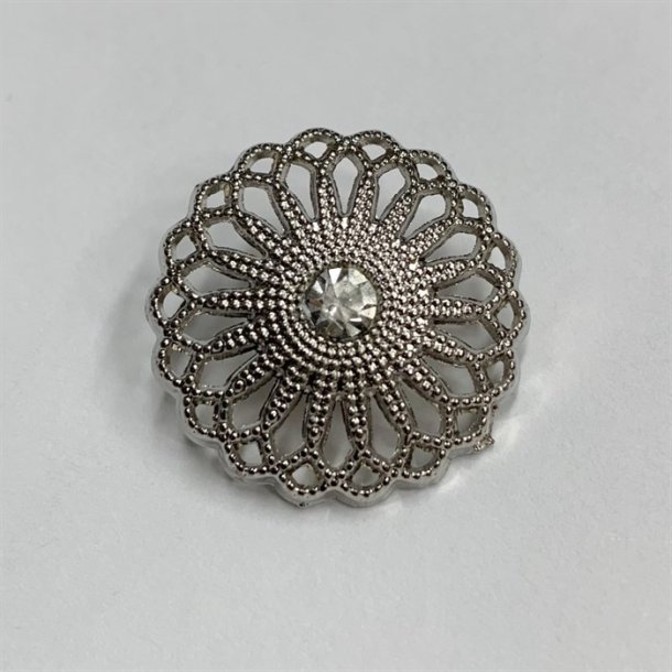 Blingknapper i guld, slv eller oxyderet slv - 4 strrelser