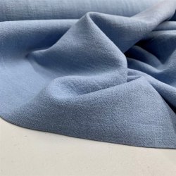 Bld, vasket hr kvalitet i stvet bl fv. 105 - pr. 0,25 meter