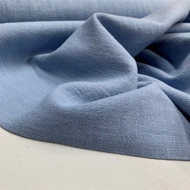 Bld, vasket hr kvalitet i stvet bl fv. 105 - pr. 0,25 meter