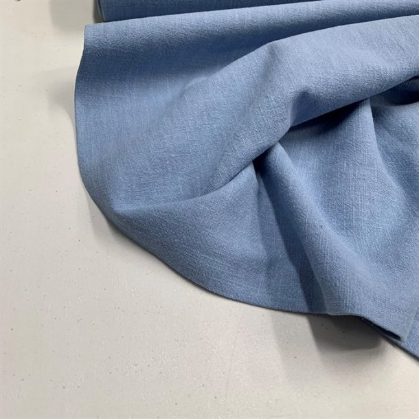 Bld, vasket hr kvalitet i stvet bl fv. 105 - pr. 0,25 meter