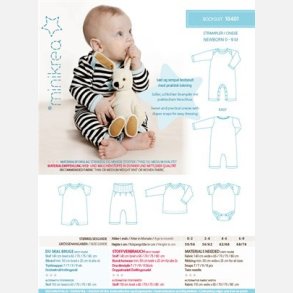 Bodysuit 0-3 r. - MiniKrea mnster 11401