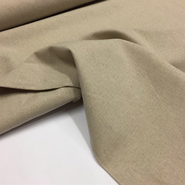 Bomuld / hr kvalitet i natur - pr. 0,25 meter