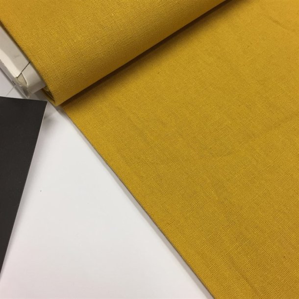 Bomuld / hr kvalitet i karrygul - pr. 0,25 meter