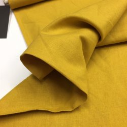 Bomuld / hr kvalitet i karrygul - pr. 0,25 meter