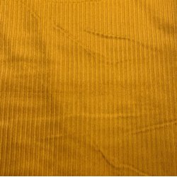 Bredriflet fljl i karrygul - pr. 0,25 meter