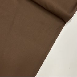 Brun buksestof i viskose / polyester - pr. 0,25 meter