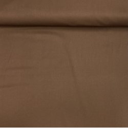 Brun buksestof i viskose / polyester - pr. 0,25 meter