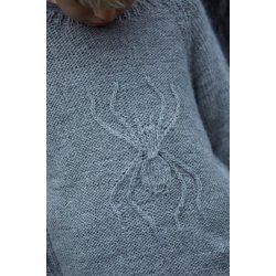 Drengesweater "Lille Peter Edderkop" - str. 5 r