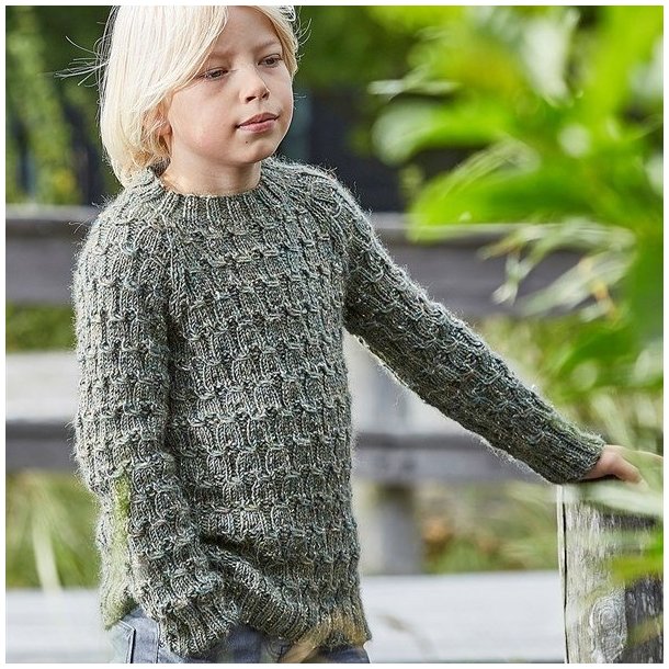 Svaneke sweater til børn - opskrift fra CaMaRose