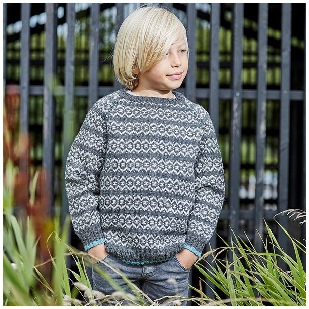 Willums sweater - opskrift fra CaMaRose