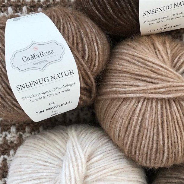 CaMaRose Snefnug Natur 