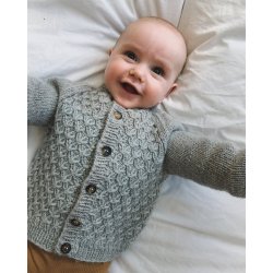 Carls Cardigan - strikkeopskrift fra PetiteKnit