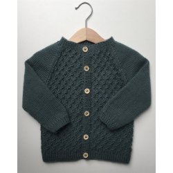 Carls Cardigan - strikkeopskrift fra PetiteKnit