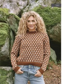 Cecilie Skog #2 - Genser, jakke, hue og vanter til dame 