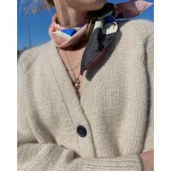 Champagne Cardigan - strikkeopskrift fra PetiteKnit