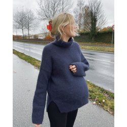 Chestnut Sweater - strikkeopskrift fra PetiteKnit