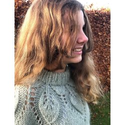 Chunky Dahlia Junior - strikkeopskrift fra le knit / Lene Holme Samse