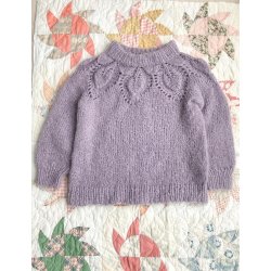 Chunky Dahlia Mini - strikkeopskrift fra le knit / Lene Holme Samse