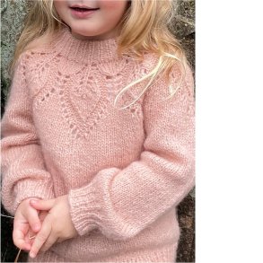 Chunky Dahlia Mini - strikkeopskrift fra le knit / Lene Holme Samse