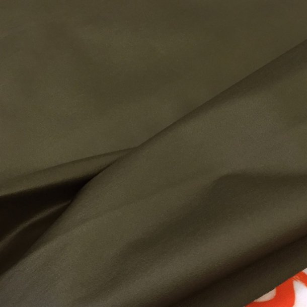 Coated twill i viskosemix i armygrn - pr. 0,25 meter