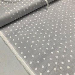 Double gauze - Colorful Pocho Bijoux (lys gr�), nani iro by Kokka - pr. 0,25 meter