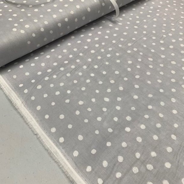 Double gauze - Colorful Pocho Bijoux (lys gr�), nani iro by Kokka - pr. 0,25 meter