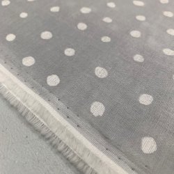 Double gauze - Colorful Pocho Bijoux (lys gr�), nani iro by Kokka - pr. 0,25 meter