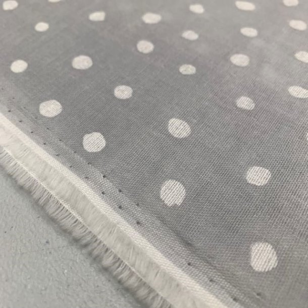 Double gauze - Colorful Pocho Bijoux (lys gr�), nani iro by Kokka - pr. 0,25 meter