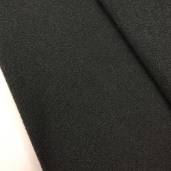 Crepe georgette i mrk gr - pr. 0,25 meter