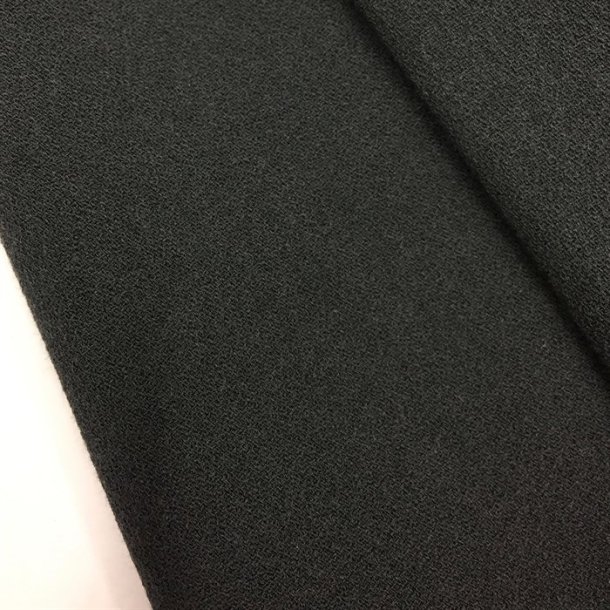 Crepe georgette i mrk gr - pr. 0,25 meter