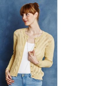 Trje med hulmnster - strikkekit med Elise garn by Permin