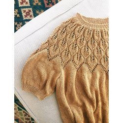 Ella Shirt - strikkeopskrift fra le knit / Lene Holme Samse