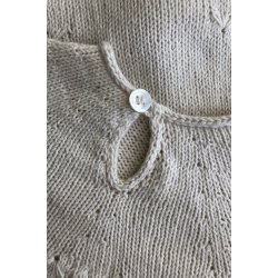 Ellens Dbskjole - strikkeopskrift fra PetiteKnit