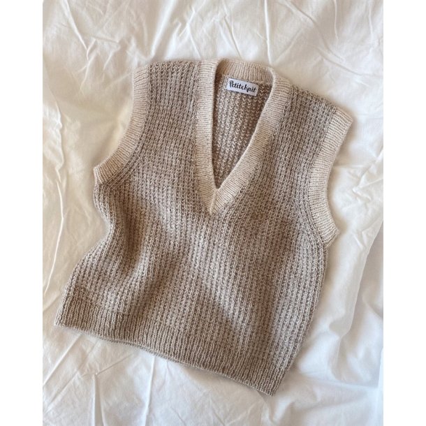 Friday Slipover V-neck - PetiteKnit strikkekit