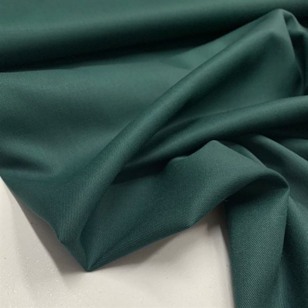 Gabardine Royal i flaskegrn - pr. 0,25 meter 