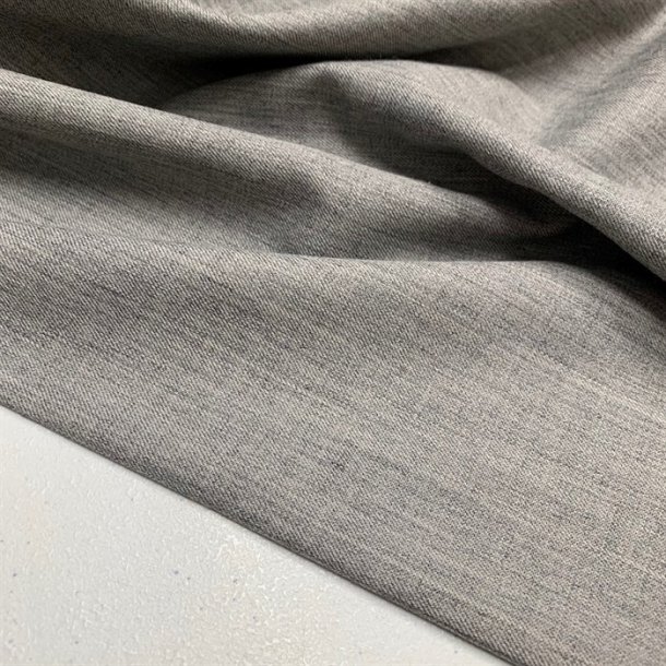 Gabardine Royal i lys gr - pr. 0,25 meter 