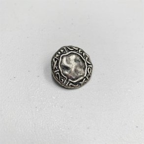 Gammeldags metalknap, 26 mm