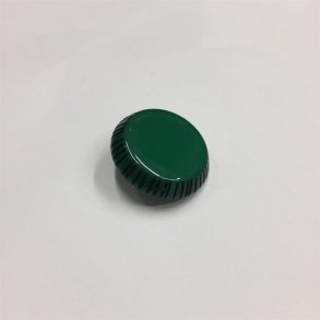 Gr�n kapsel-knap ca. 27 mm - pr. stk.