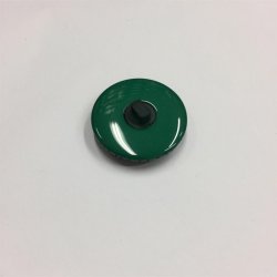 Grn kapsel-knap ca. 27 mm - pr. stk.