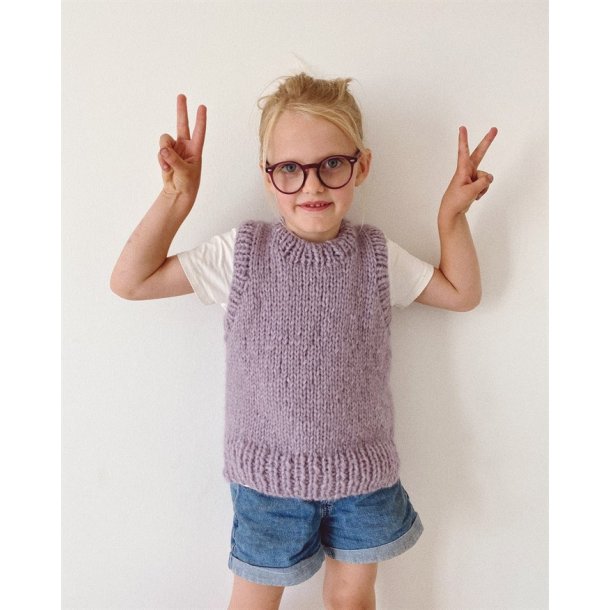 Holiday Slipover Junior - strikkeopskrift fra PetiteKnit