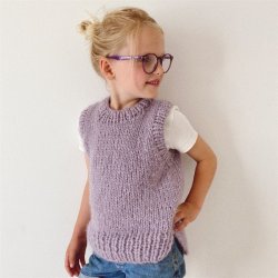 Holiday Slipover Junior - strikkeopskrift fra PetiteKnit