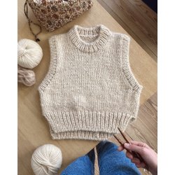 Holiday Slipover - strikkeopskrift fra PetiteKnit